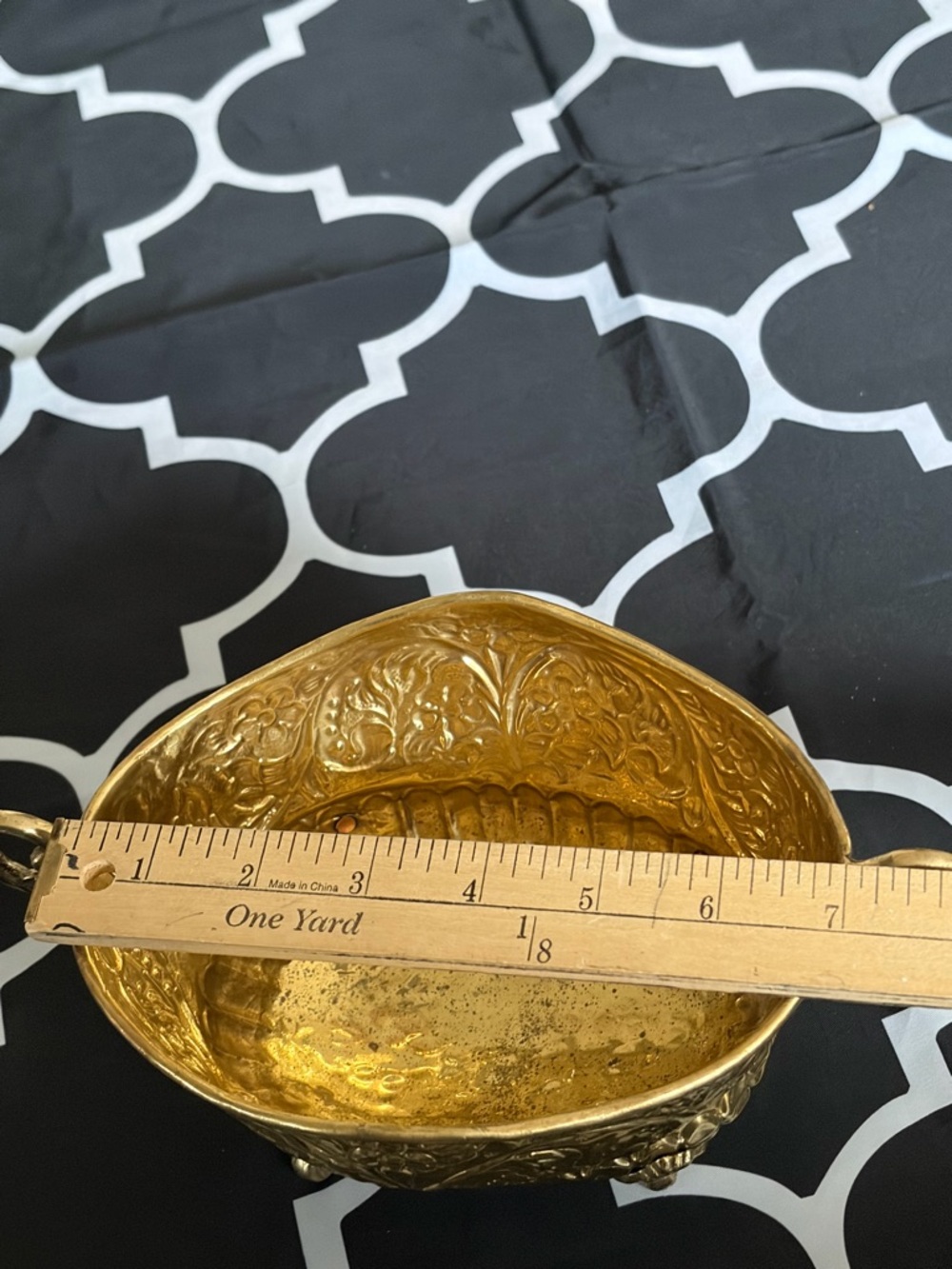 Vintage Brass Planters 2 Pieces - Picture 13 of 15